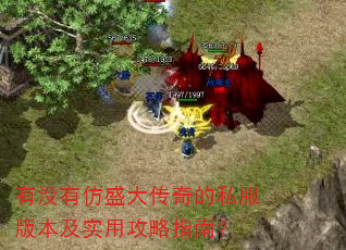 有没有仿盛大传奇的私服版本及实用攻略指南? 有没有仿盛大传奇的私服版本及实用攻略指南?